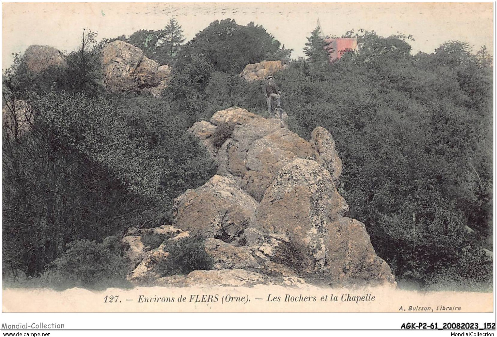 AGKP2-0159-61 - Environs De FLERS - Les Rochers Et La Chapelle  - Flers