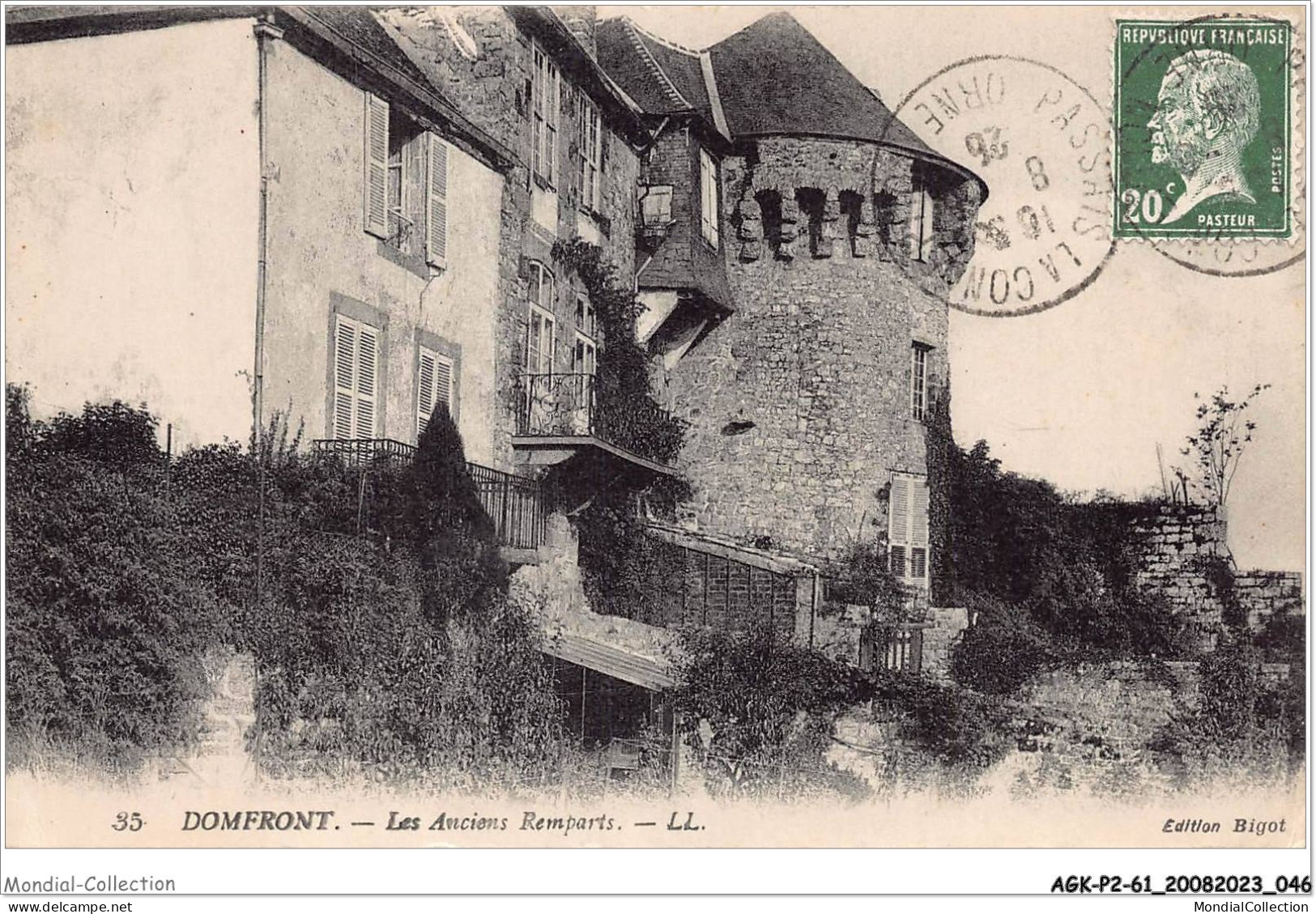 AGKP2-0106-61 - DOMFRONT - Les Anciens Remparts  - Domfront