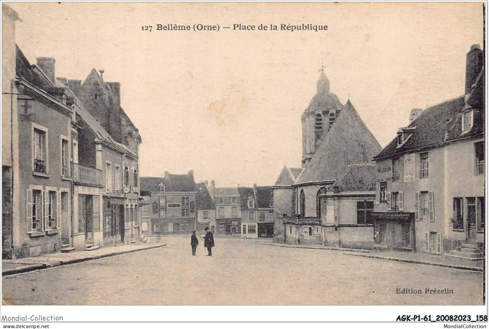 AGKP1-0080-61 - BELLEME - Place De La République  - Other & Unclassified