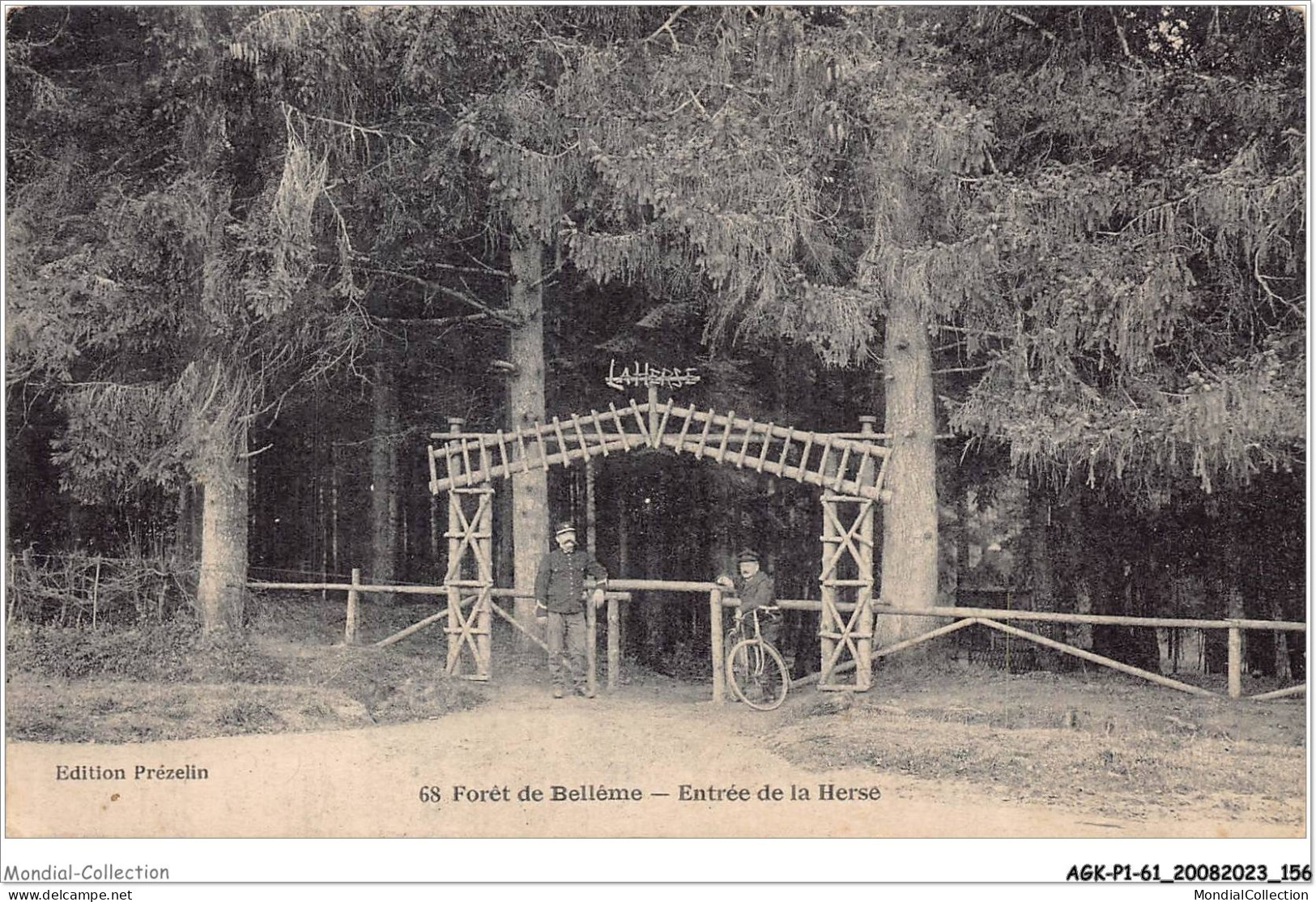 AGKP1-0079-61 - Forêt De BELLEME - Entrée De La Herse  - Other & Unclassified