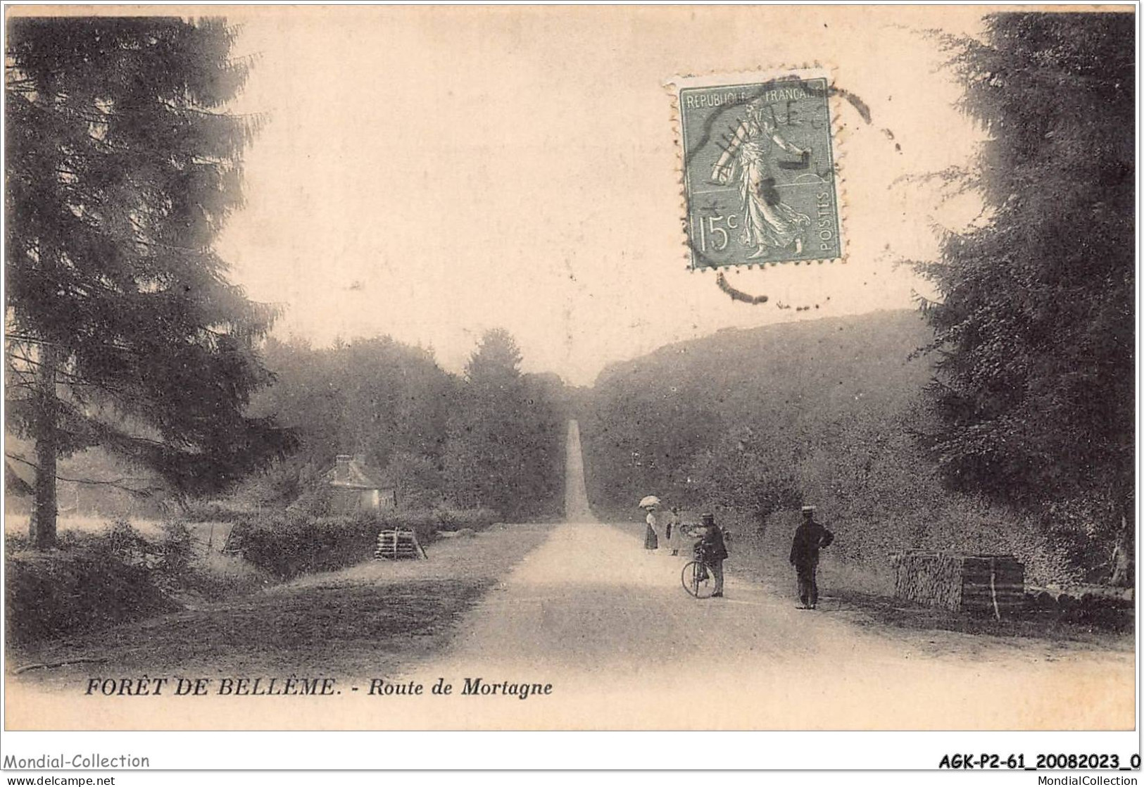 AGKP2-0083-61 - Forêt De BELLEME - Route De Mortagne  - Andere & Zonder Classificatie