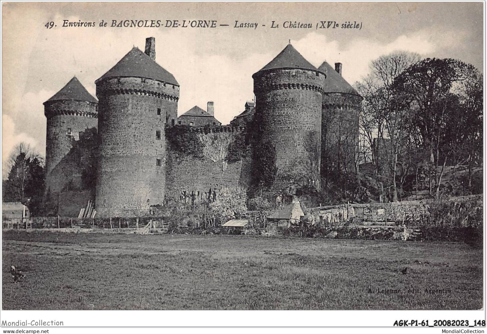 AGKP1-0075-61 - Environs De BAGNOLES DE L'ORNE - Lassay - Le Château  - Bagnoles De L'Orne