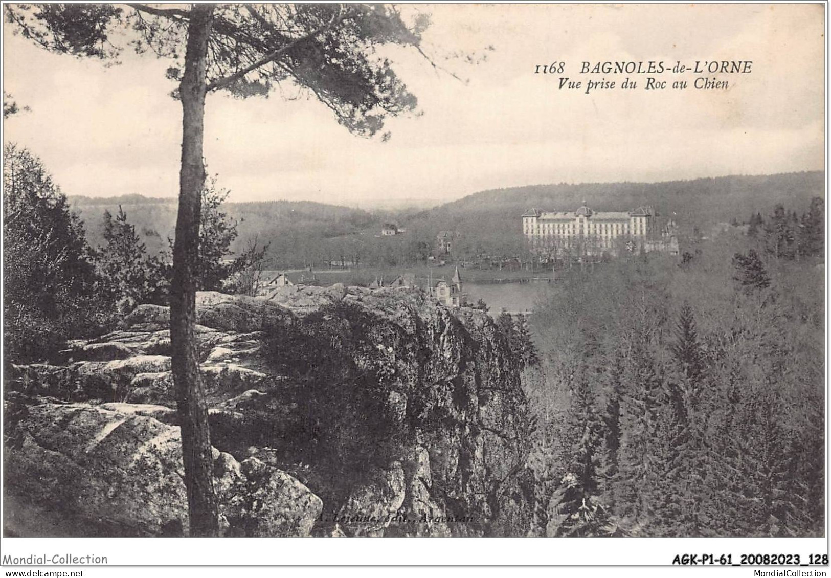 AGKP1-0065-61 - BAGNOLES DE L'ORNE - Vue Prise Du Roc Au Chien  - Bagnoles De L'Orne