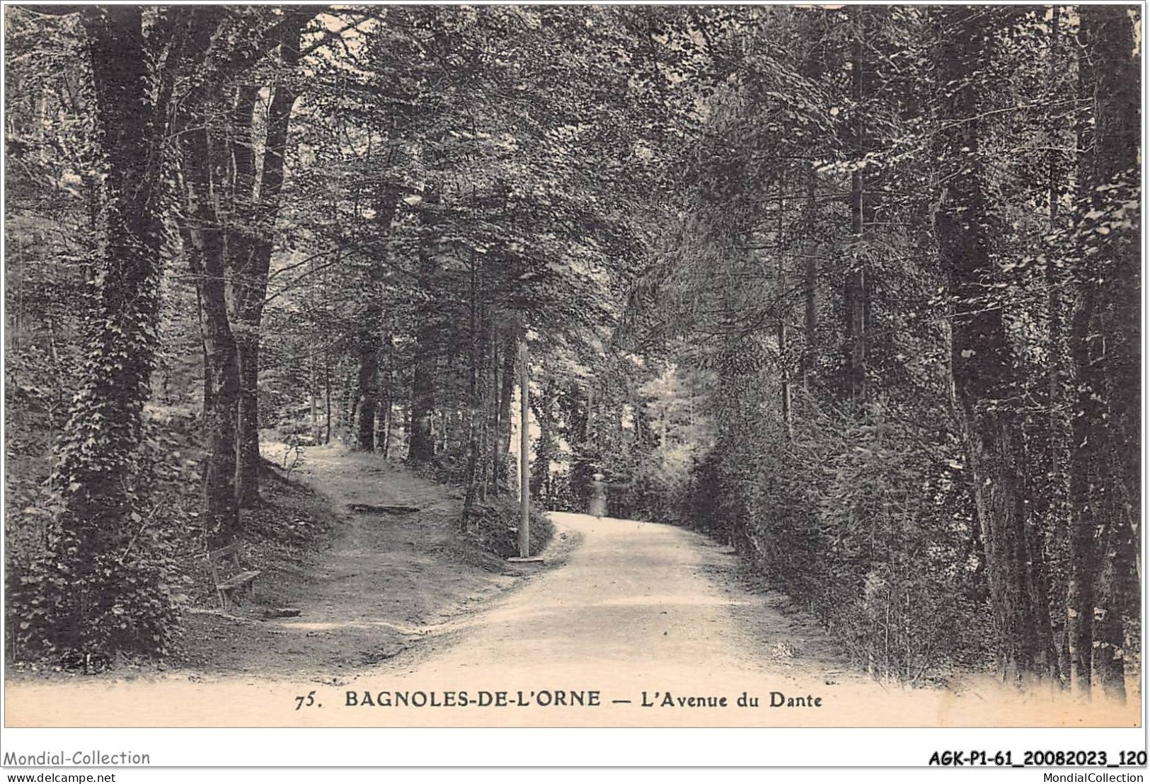 AGKP1-0061-61 - BAGNOLES DE L'ORNE - L'avenue Du Dante  - Bagnoles De L'Orne