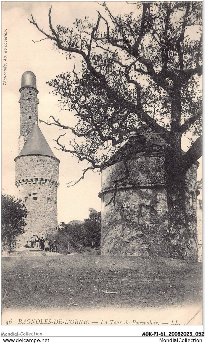 AGKP1-0027-61 - BAGNOLES DE L'ORNE - La Tour De Bonvouloir  - Bagnoles De L'Orne