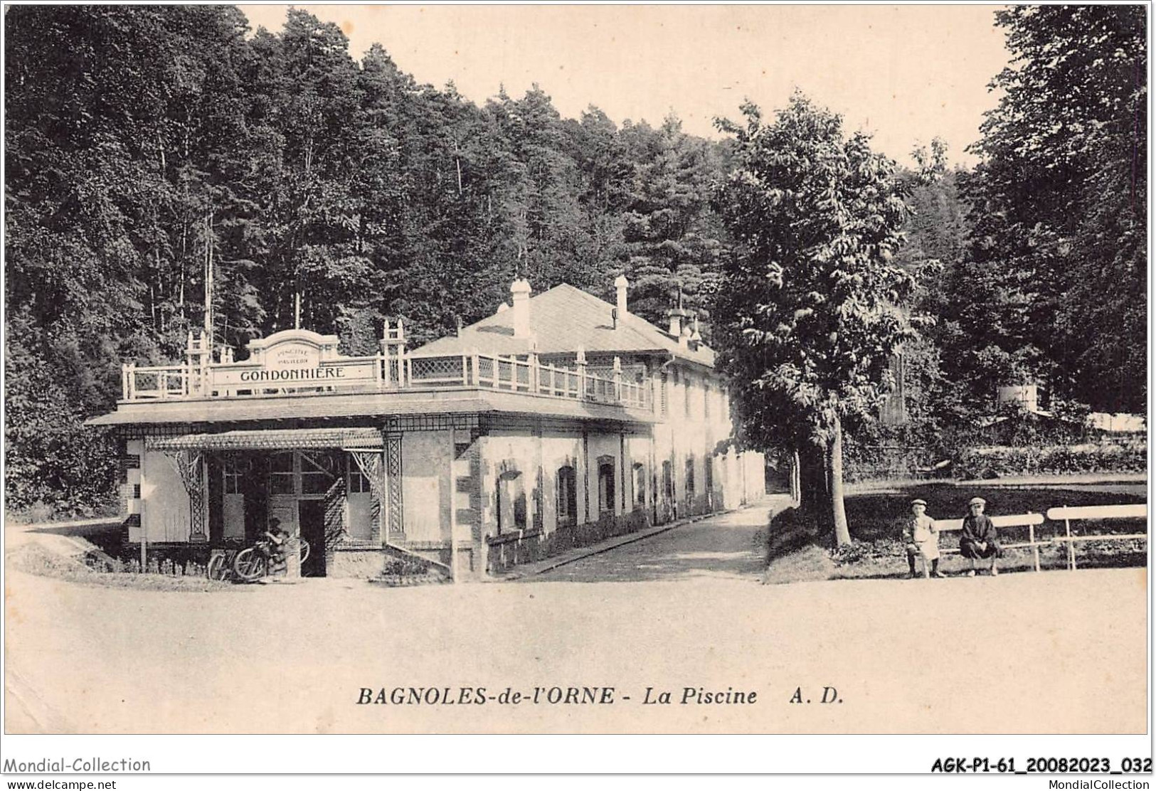 AGKP1-0017-61 - BAGNOLES DE L'ORNE - La Piscine  - Bagnoles De L'Orne