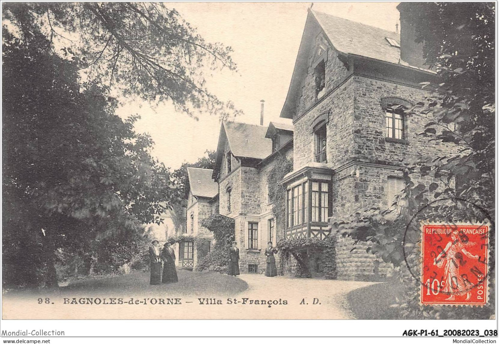 AGKP1-0020-61 - BAGNOLES DE L'ORNE - Villa St François  - Bagnoles De L'Orne