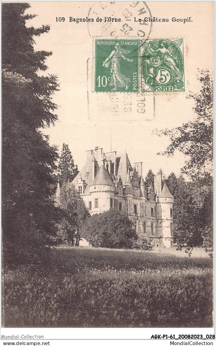 AGKP1-0015-61 - BAGNOLES DE L'ORNE - Le Château Goupil  - Bagnoles De L'Orne