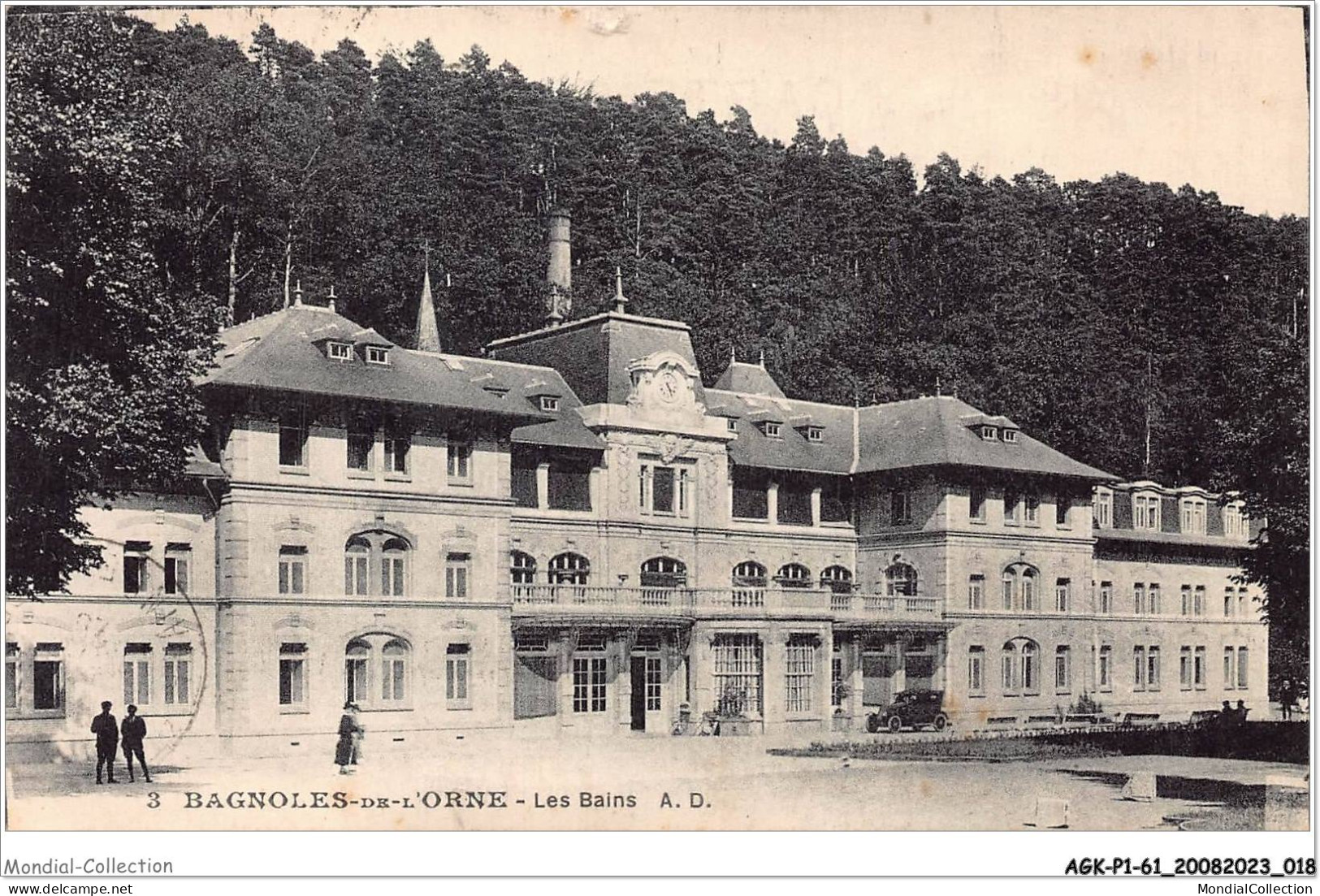 AGKP1-0010-61 - BAGNOLES DE L'ORNE - Les Bains  - Bagnoles De L'Orne
