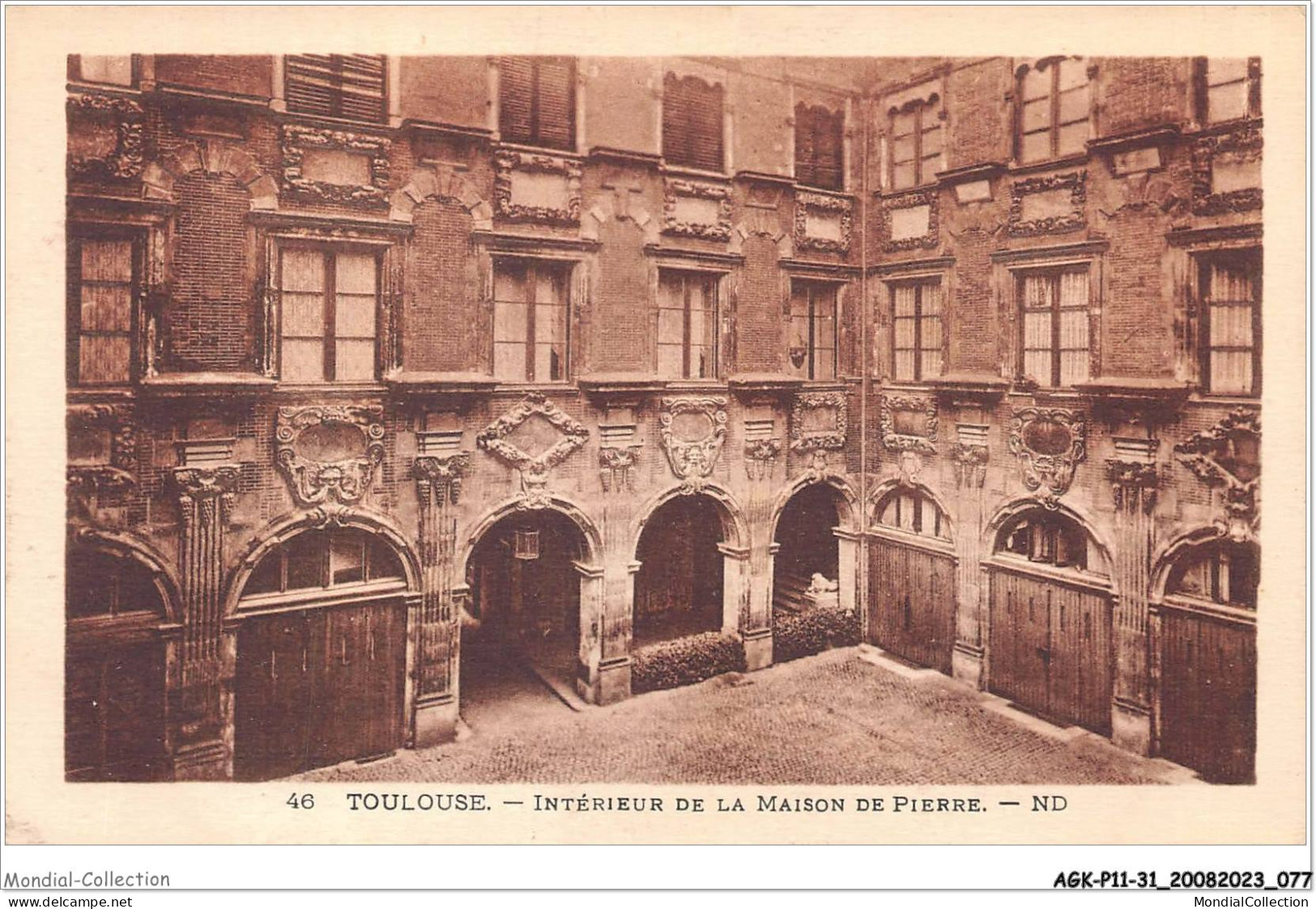 AGKP11-0941-31 - TOULOUSE - Intérieur De La Maison De Pierre  - Toulouse