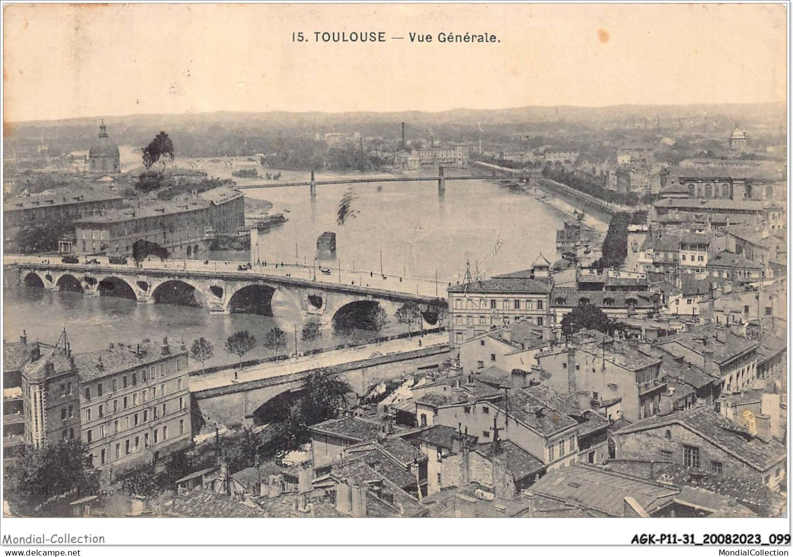 AGKP11-0952-31 - TOULOUSE - Vue Générale  - Toulouse