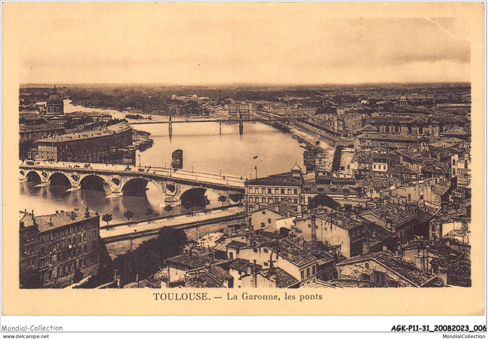 AGKP11-0905-31 - TOULOUSE - La Garonne - Les Ponts  - Toulouse