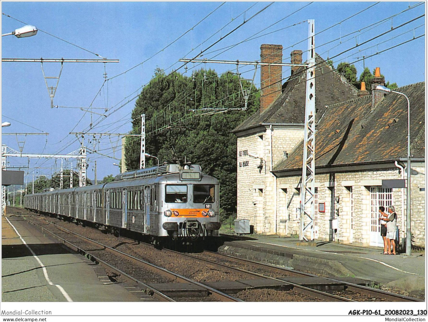 AGKP10-0876-61 - THEIL-LA-ROUGE - Un Omnibus Paris-montparnasse  - Andere & Zonder Classificatie