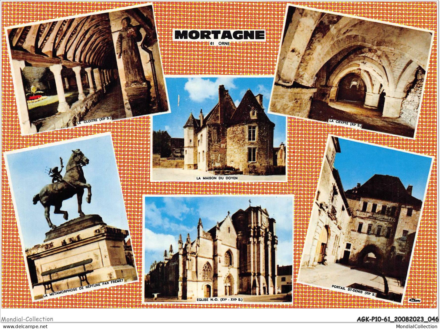 AGKP10-0834-61 - MORTAGNE - Vue Générale  - Mortagne Au Perche