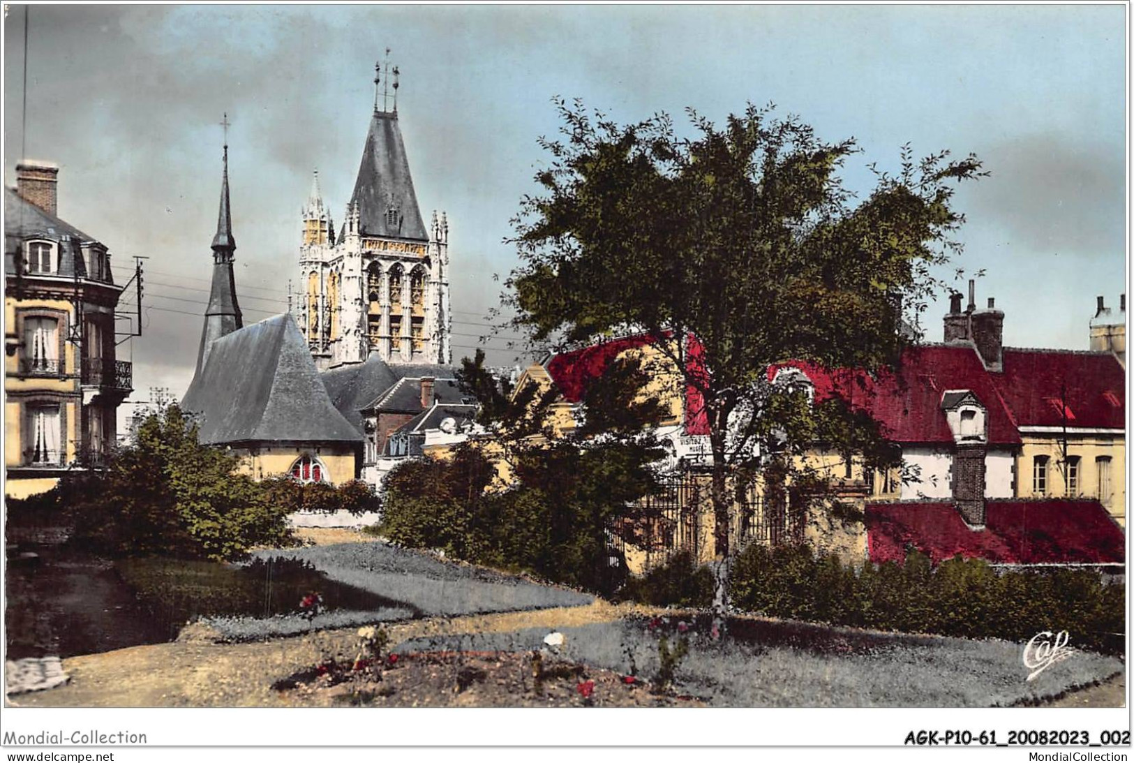 AGKP10-0812-61 - LAIGLE - L'église St-martin A Travers Les Arbes  - L'Aigle