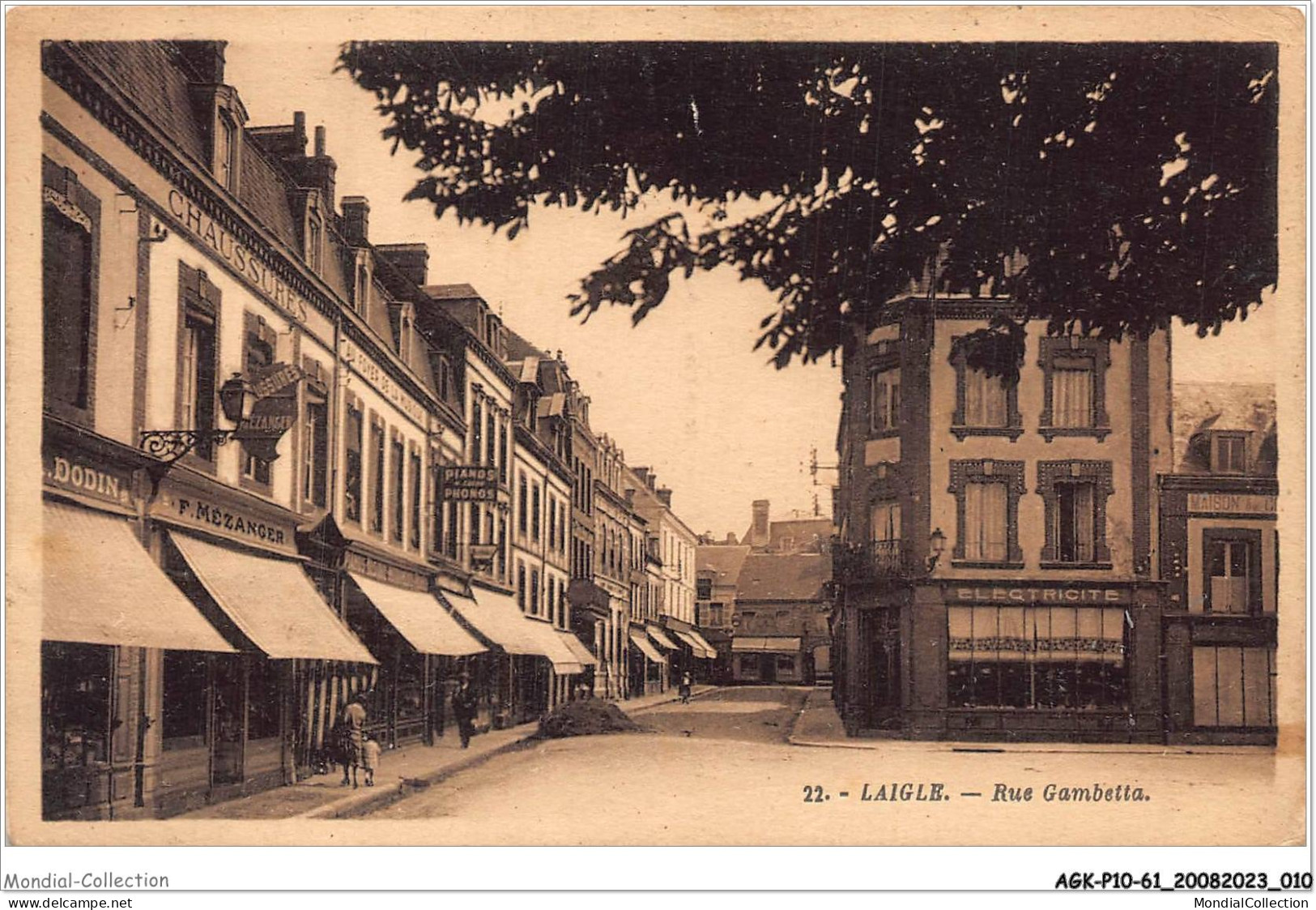 AGKP10-0816-61 - LAIGLE - Rue Gambetta  - L'Aigle