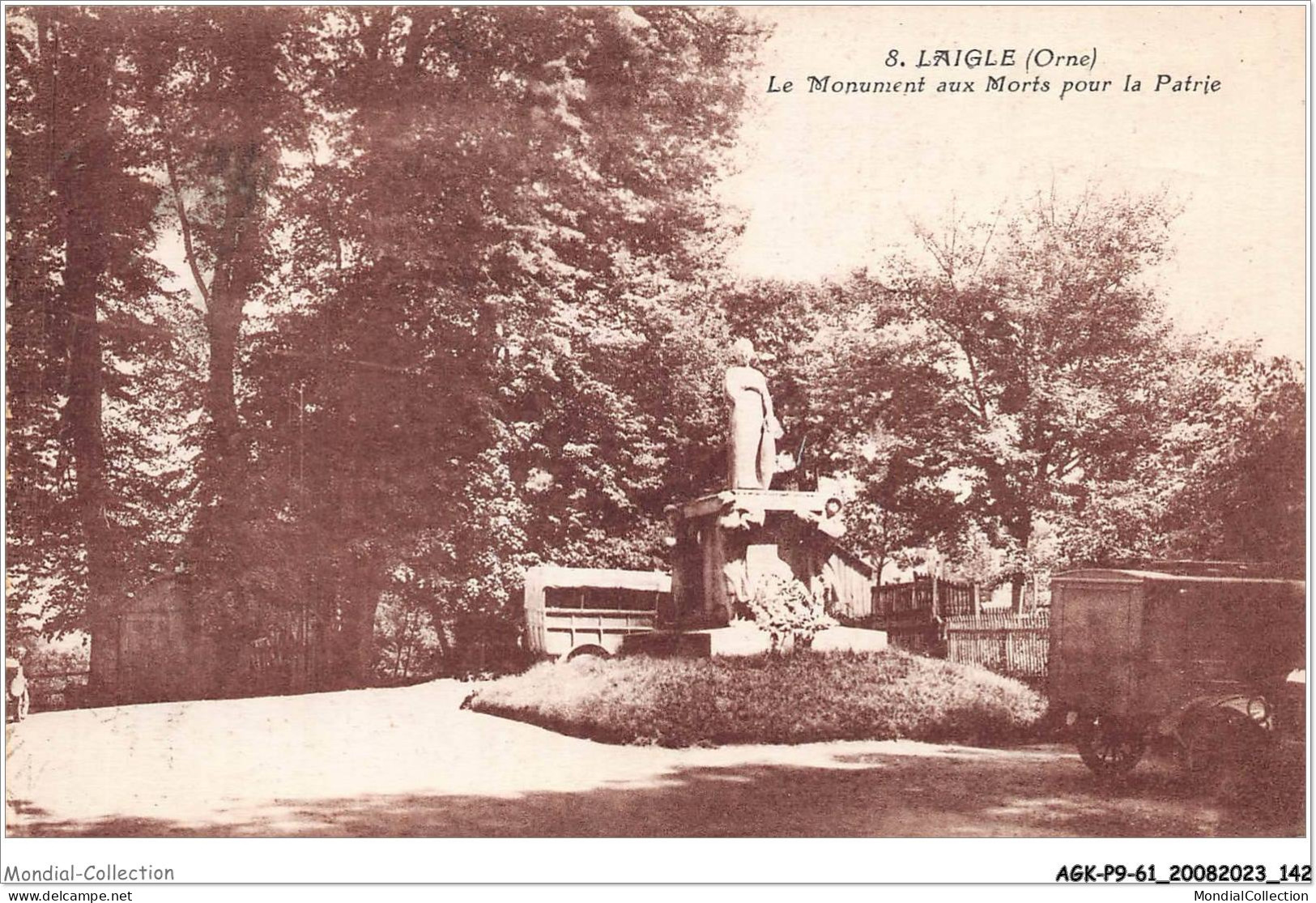 AGKP9-0805-61 - LAIGLE - Le Monument Aux Morts Pour La Patrie  - L'Aigle