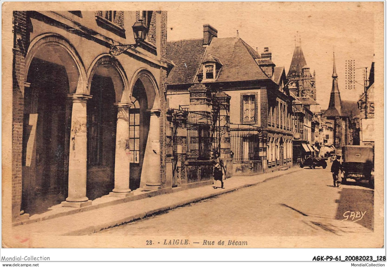 AGKP9-0798-61 - LAIGLE - Rue Bécam  - L'Aigle