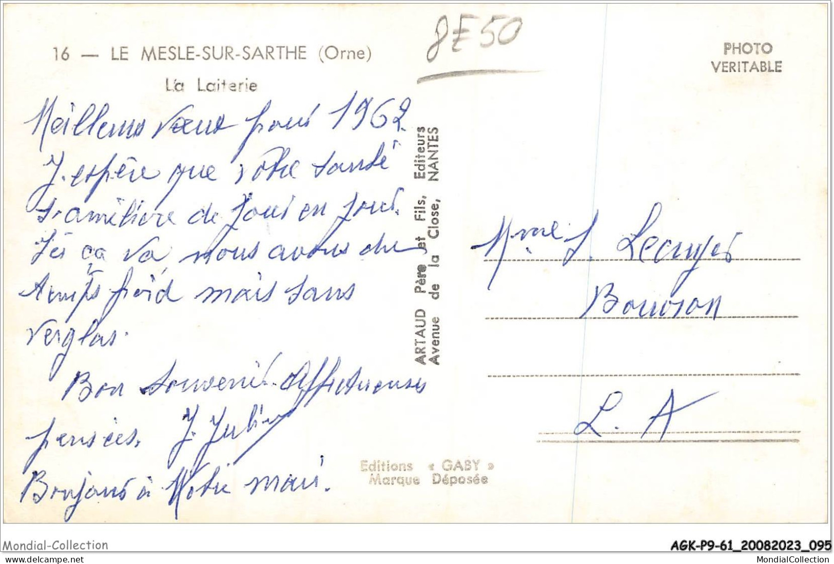 AGKP9-0781-61 - LE MESLE SUR SARTHE - La Laiterie  - Le Mêle-sur-Sarthe