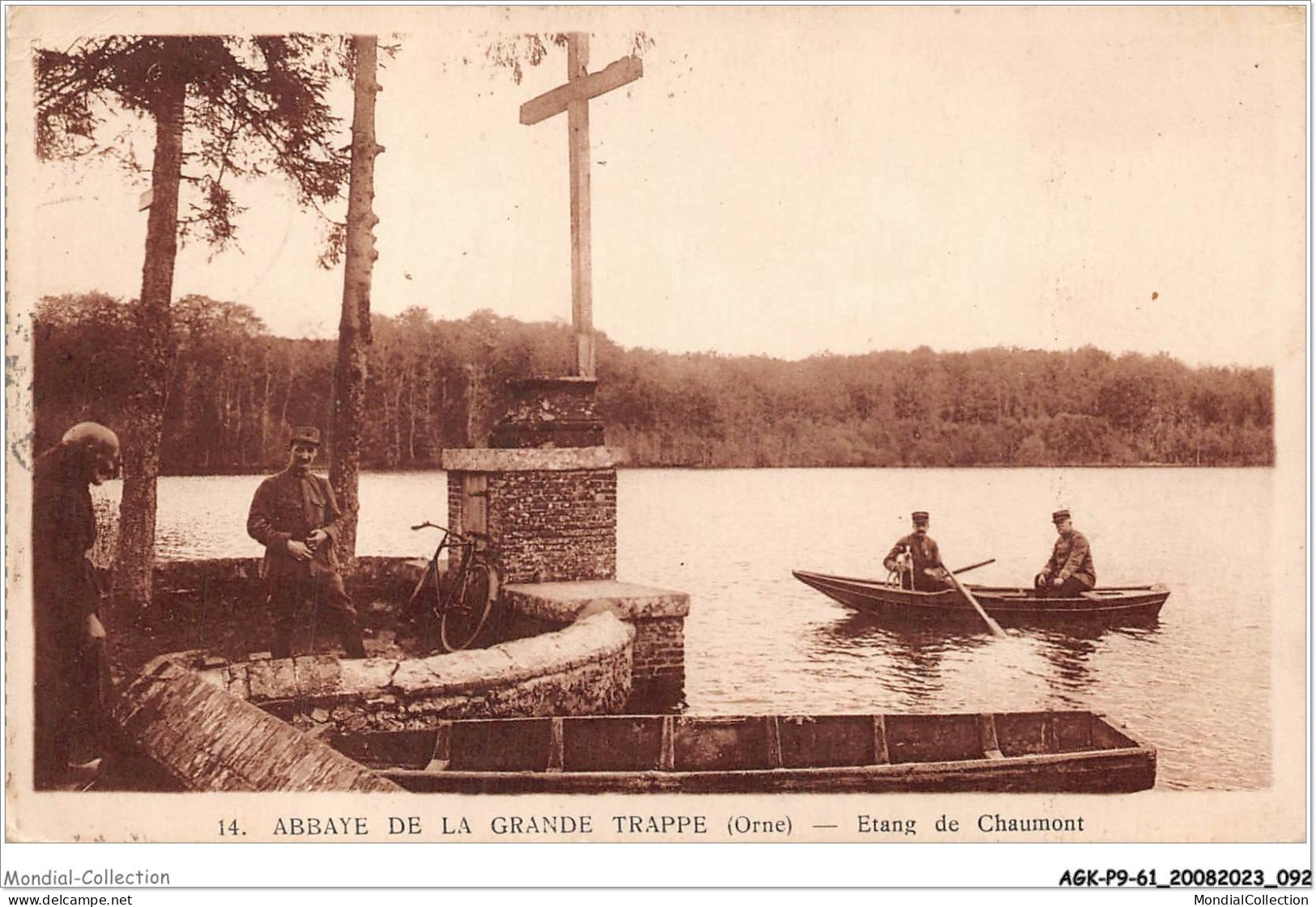 AGKP9-0780-61 - ABBAYE DE LA GRANDE TRAPPE - Etang De Chaumont  - Mortagne Au Perche