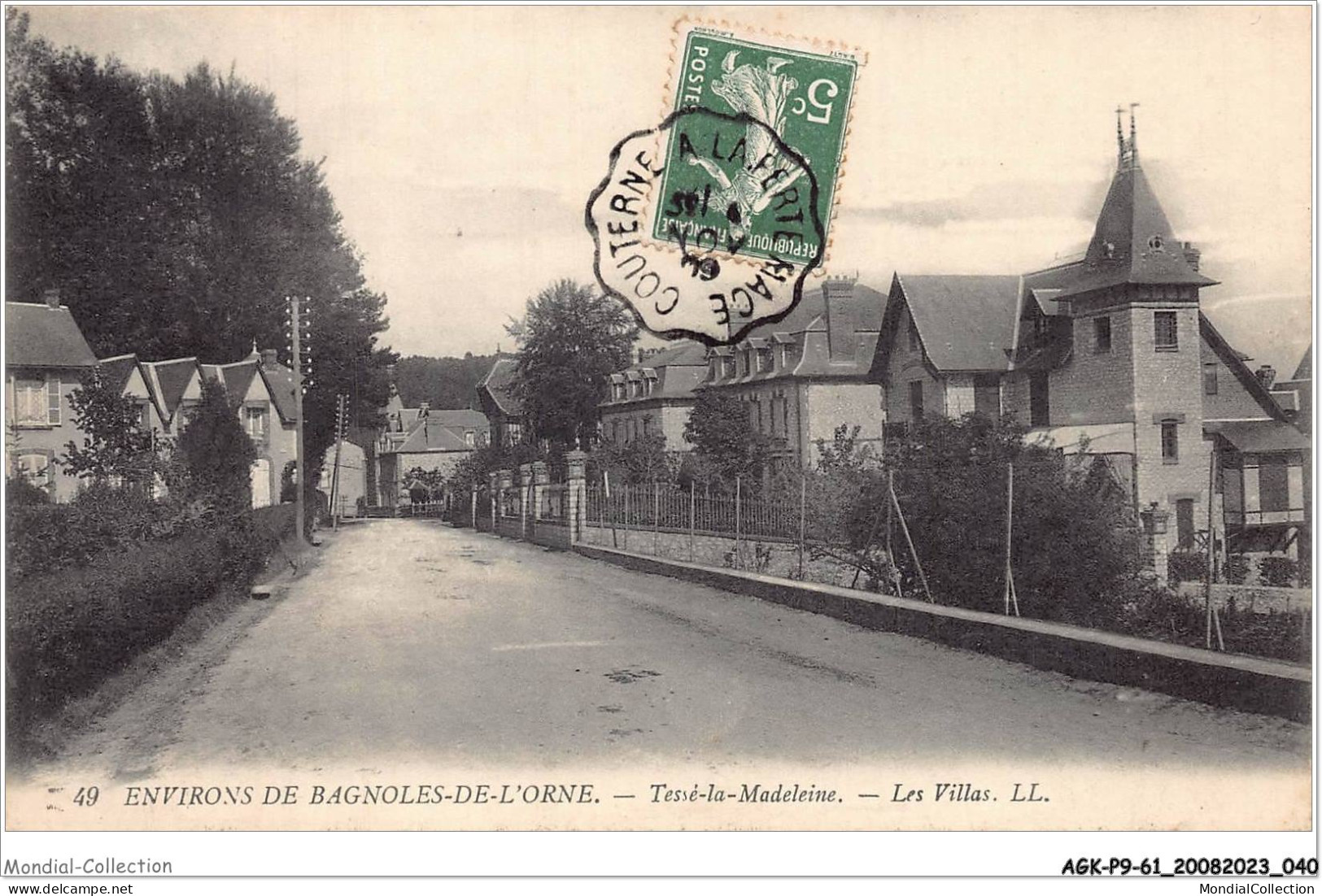 AGKP9-0754-61 - Environs De BAGNOLES-DE-L'ORNE - Tessé La Madeleine - Les Villas  - Bagnoles De L'Orne