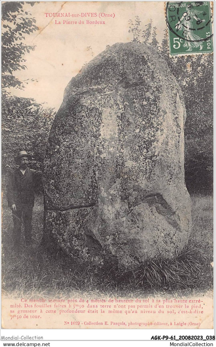 AGKP9-0753-61 - Ce Menhir Mesur Près De 4 Mètre Du Sol  - Autres & Non Classés