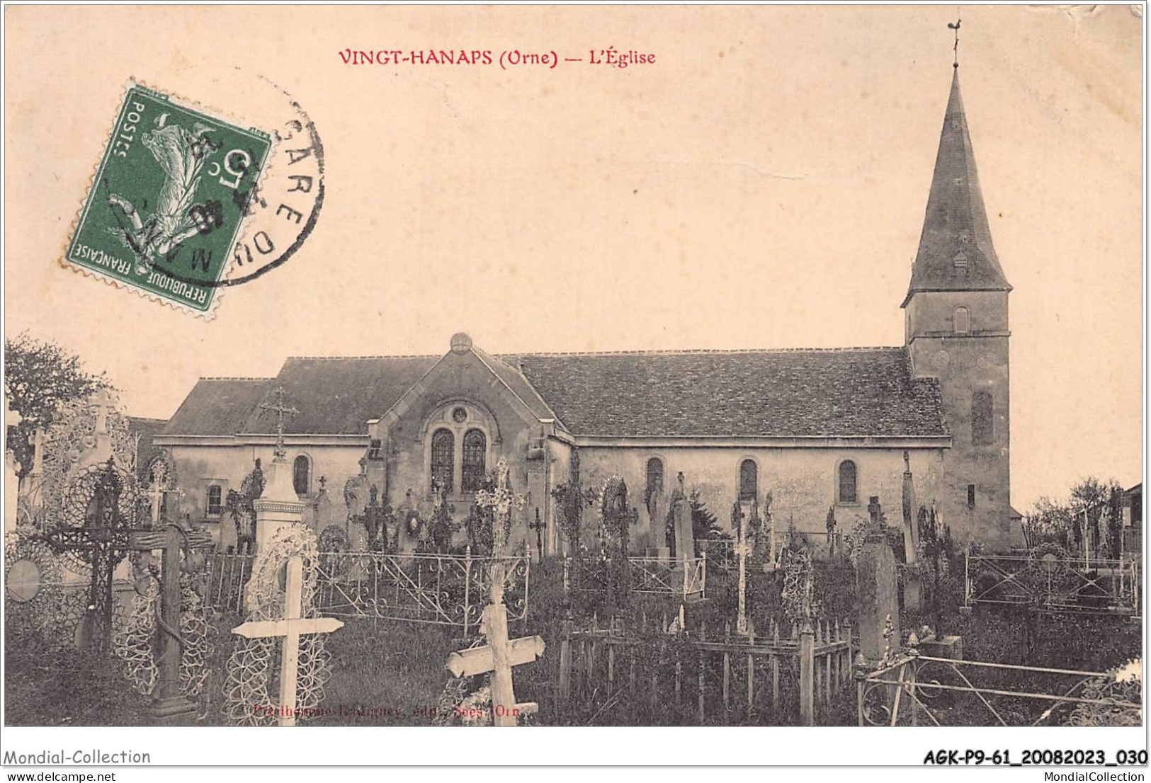 AGKP9-0749-61 - VINGT-HANAPS - L'église  - Sonstige & Ohne Zuordnung