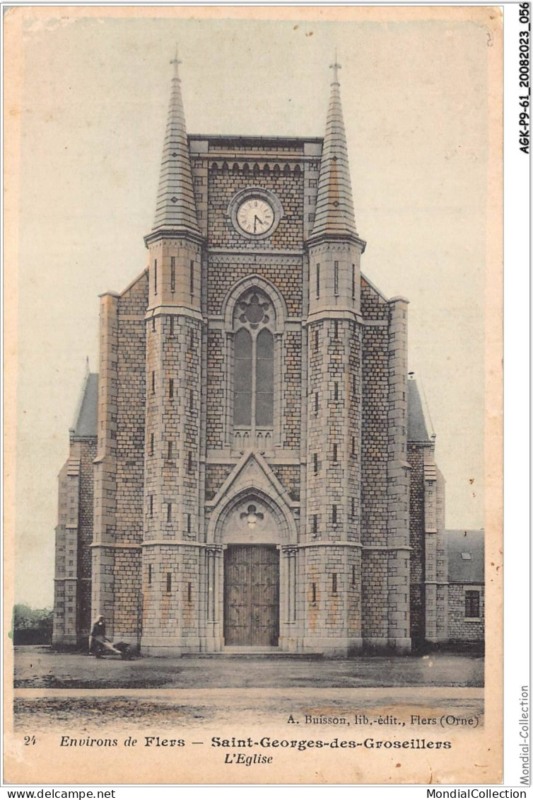 AGKP9-0762-61 - Environs De FLERS - SAINT-GEORGES-DES-GROSEILLERS - L'église  - Flers