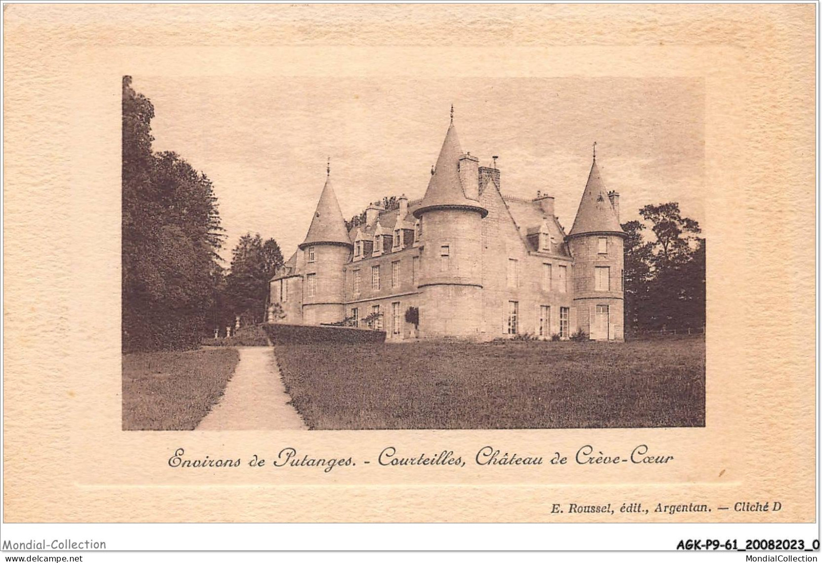 AGKP9-0734-61 - Environs De PUTANGES - COURTEILLES - Chateau De Crève Coeur  - Putanges