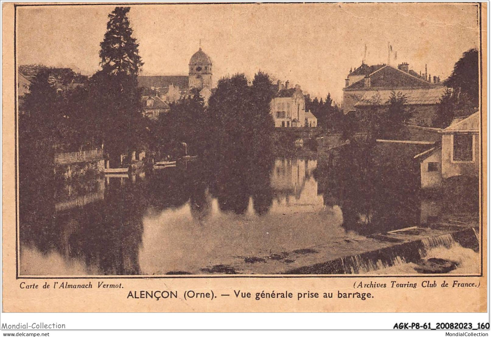 AGKP8-0728-61 - ALENCON - Vue Générale Au Barrage  - Alencon
