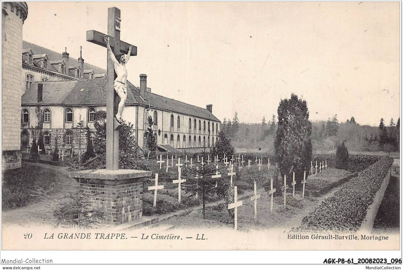 AGKP8-0695-61 - LA GRANDE-TRAPPE - Le Cimetière  - Mortagne Au Perche