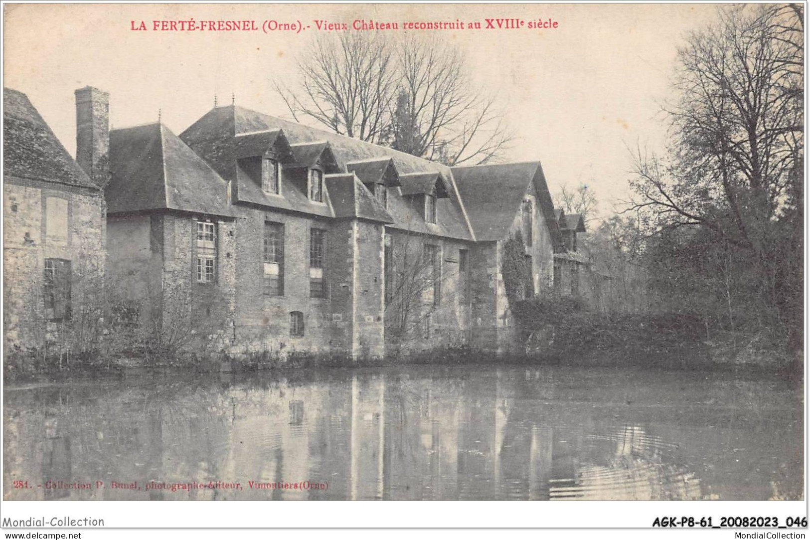 AGKP8-0669-61 - LA FERTE-FRESNEL - Vieux Chateau Reconstruit Au XVIII E Siècle  - Sonstige & Ohne Zuordnung
