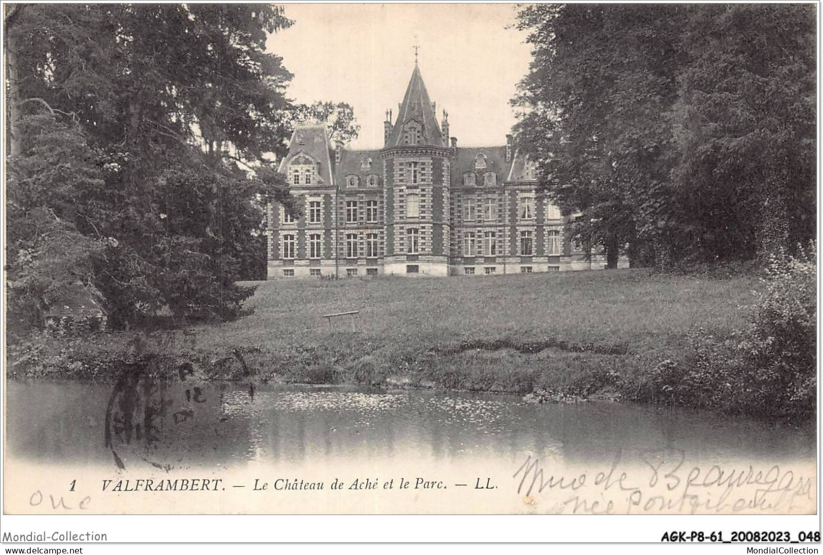 AGKP8-0670-61 - VALFRAMBERT - Le Chateau De Aché Et Le Parc  - Sonstige & Ohne Zuordnung