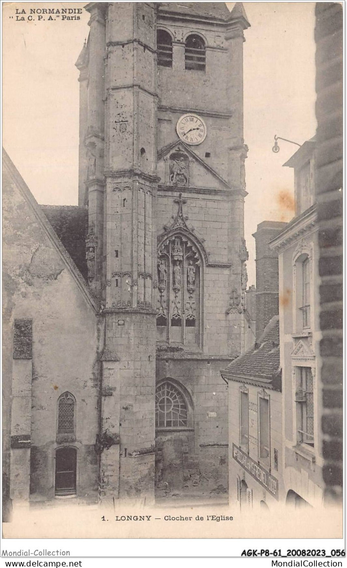 AGKP8-0674-61 - LONGNY - Clocher De L'église  - Sonstige & Ohne Zuordnung