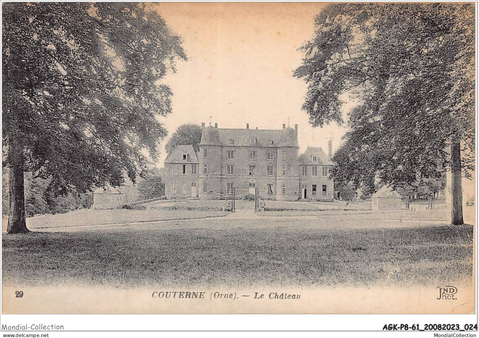 AGKP8-0658-61 - COUTERNE - Le Chateau  - Courtomer