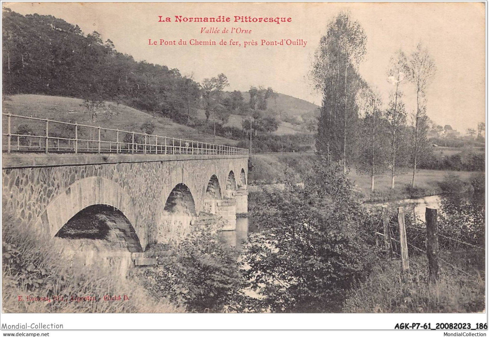 AGKP7-0635-61 - VALLEE DE L'ORNE - Le Pont Du Chemin De Fer - Près Pont D'ouilly  - Other & Unclassified