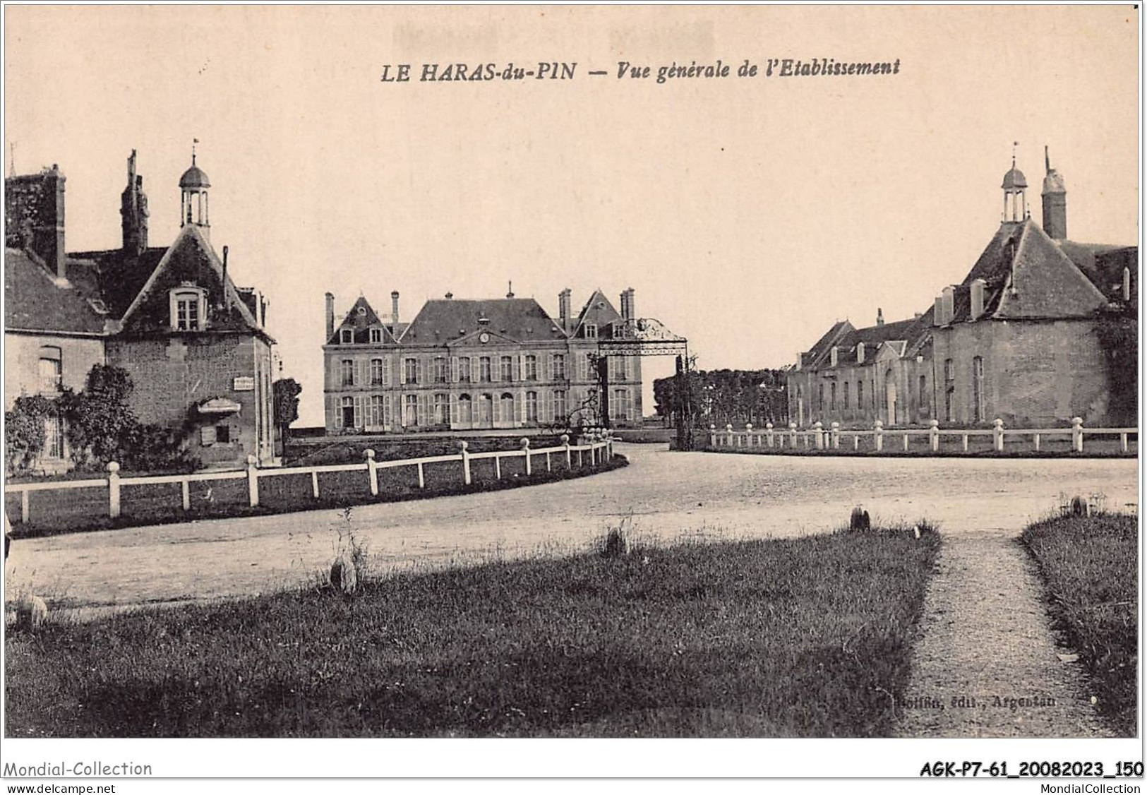 AGKP7-0617-61 - LE HARAS DU PINS - Vue Générale De L'etablissement  - Other & Unclassified