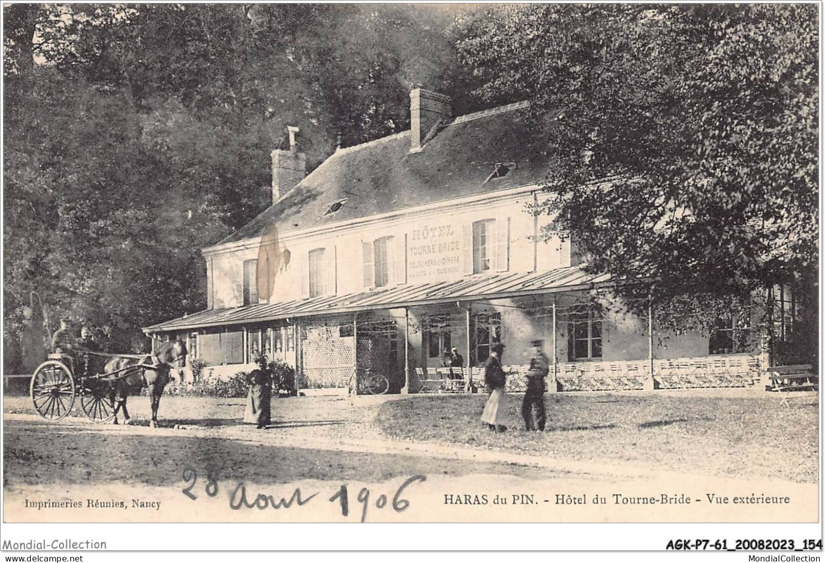 AGKP7-0619-61 - LE HARAS DU PINS - Hotel Du Tourne-bride - Vue Extérieure  - Autres & Non Classés