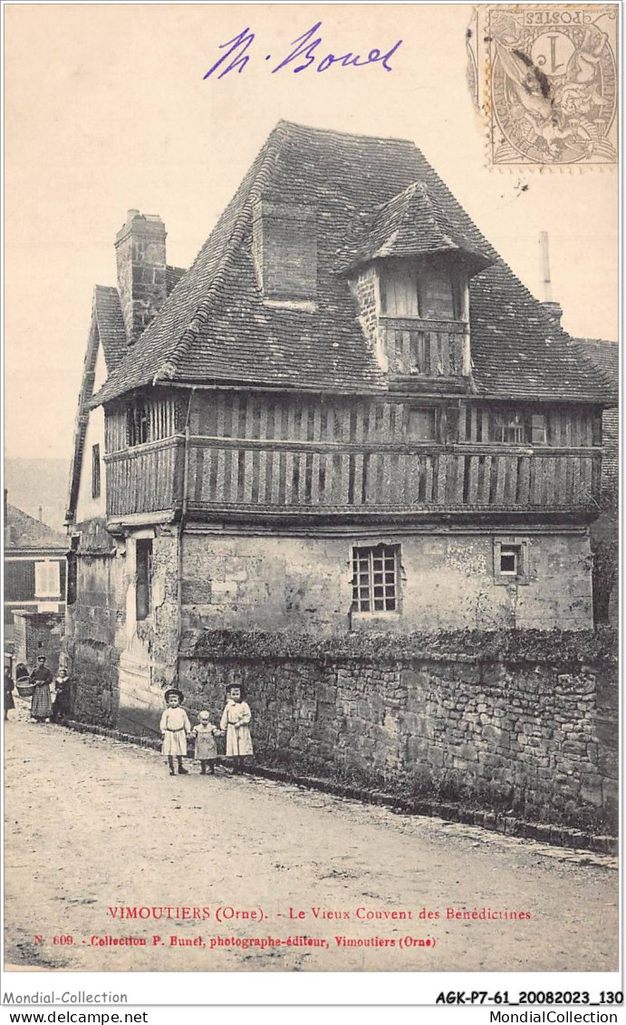 AGKP7-0607-61 - VIMOUTIERS - Le Vieux Couvent Des Bénédictines  - Vimoutiers