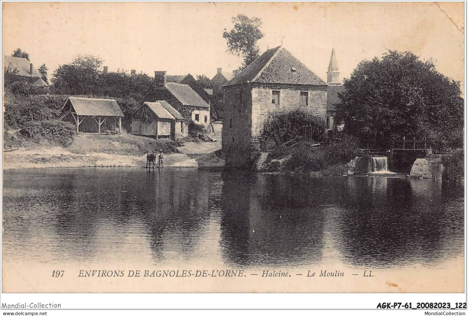 AGKP7-0603-61 - ENVIRONS DE BAGNOLES-DE-L'ORNE - Haleine - Le Moulin  - Bagnoles De L'Orne