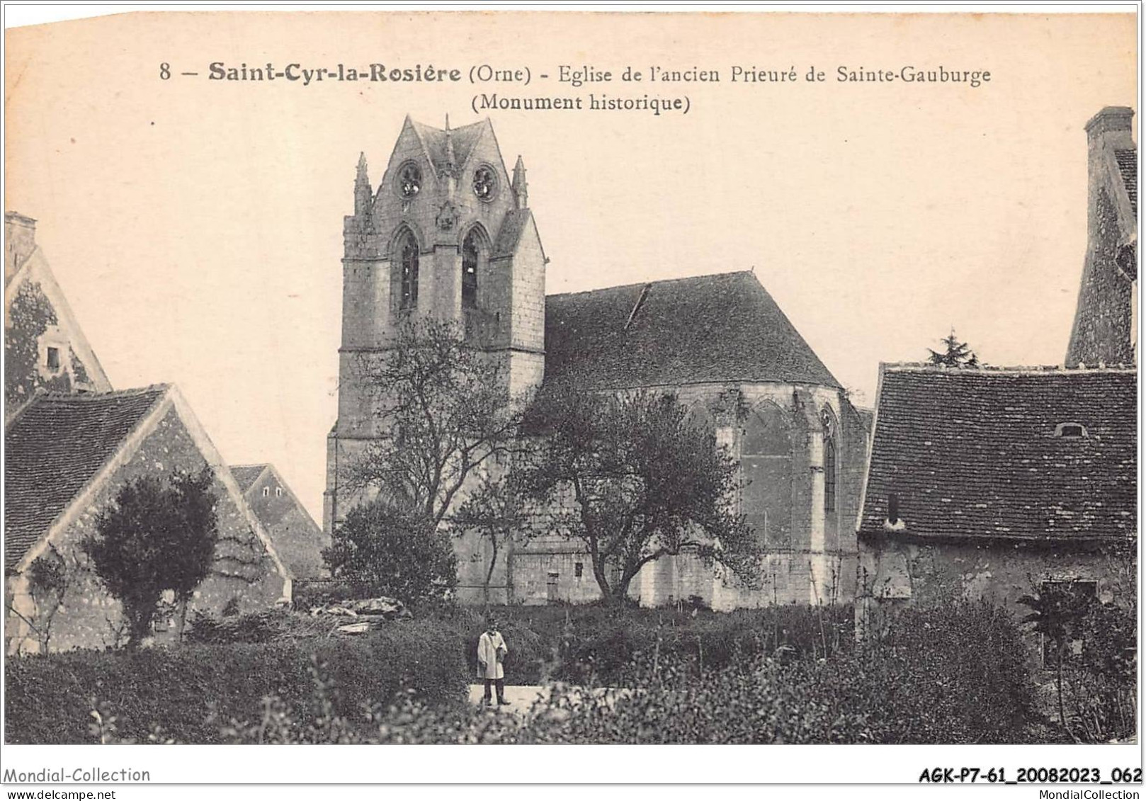 AGKP7-0573-61 - SAINT-CYR-LAROSIERE - Eglise De L'ancien Prieuré De Sainte Gauburge - Monument Historique  - Andere & Zonder Classificatie