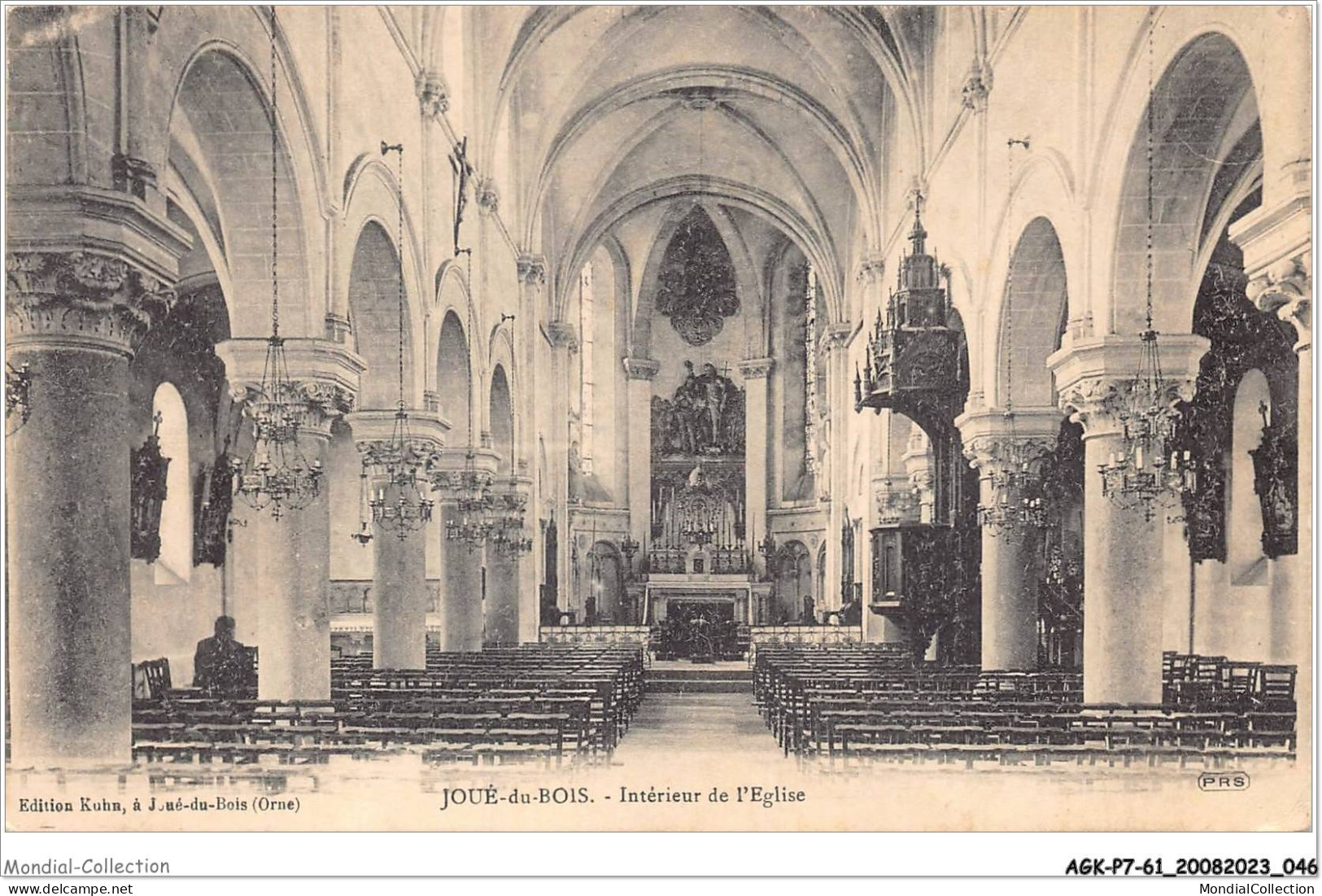 AGKP7-0565-61 - JOUE-DU-BOIS - Intérieur De L'église  - Otros & Sin Clasificación