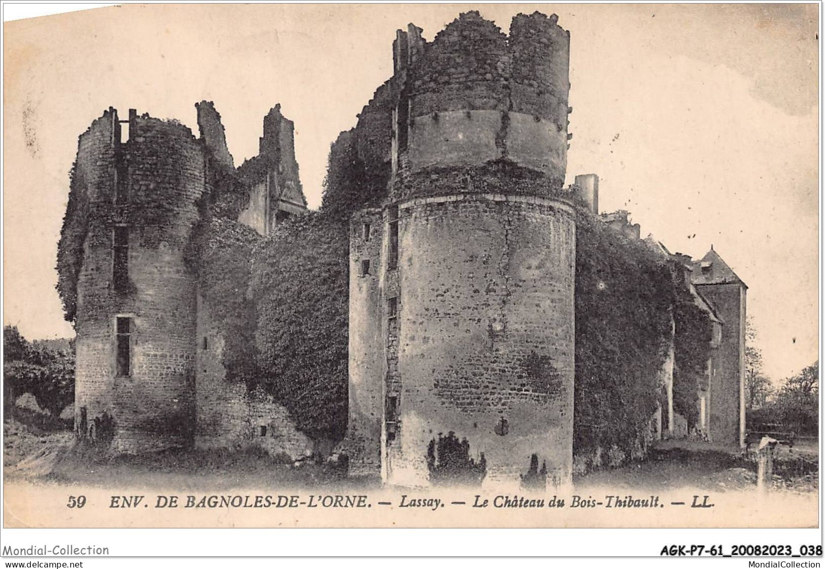 AGKP7-0561-61 - ENVIRONS DE BAGNOLES-DE-L'ORNE - Lassay - Le Chateau Du Bois Thibault  - Bagnoles De L'Orne