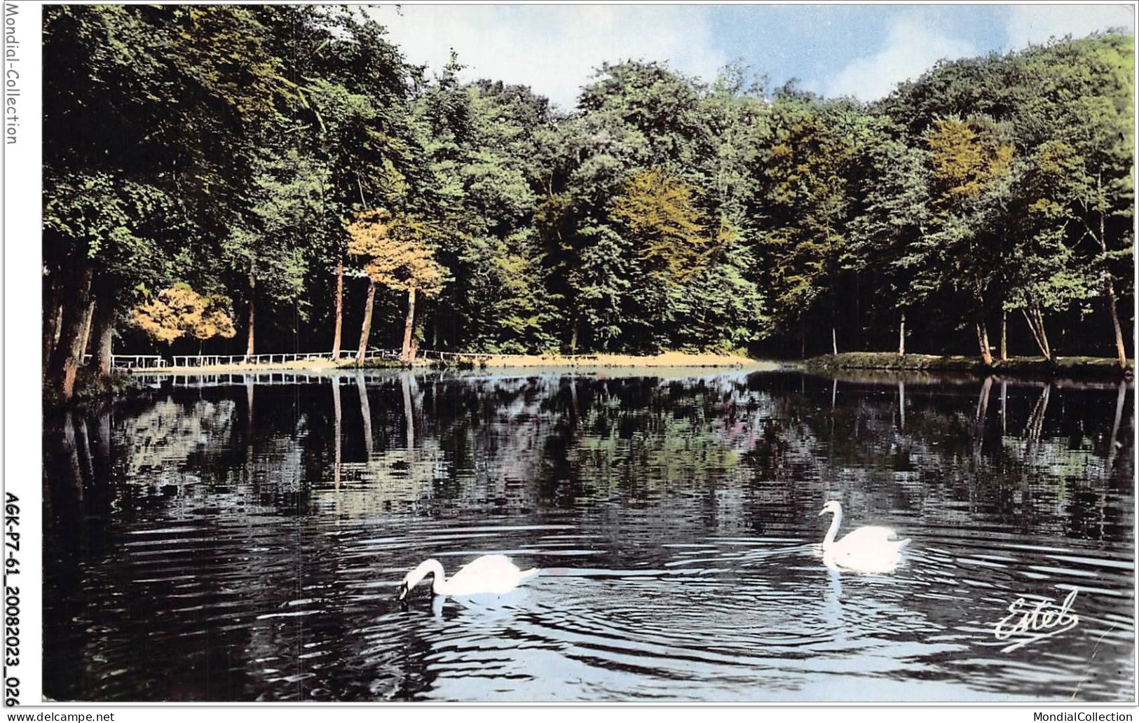 AGKP7-0555-61 - LE PIN-LA-GARENNE ET LE GUE DE LA CHAINE - La Foret De Belleme - L'étang De La Herse  - Sonstige & Ohne Zuordnung