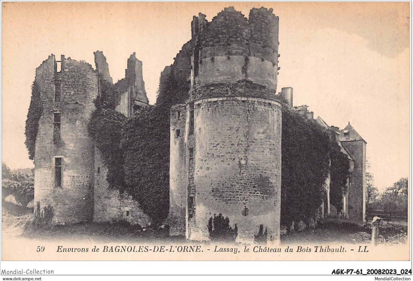 AGKP7-0554-61 - ENVIRONS DE BAGNOLES-DE-L'ORNE - Lassay - Le Chateau Du Bois Thibault  - Bagnoles De L'Orne