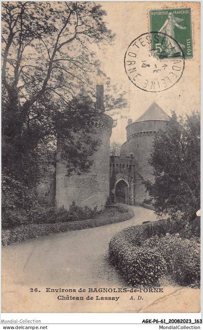 AGKP6-0540-61 - Environs De BAGNOLES DE L'ORNE - Chateau De Lassay  - Bagnoles De L'Orne