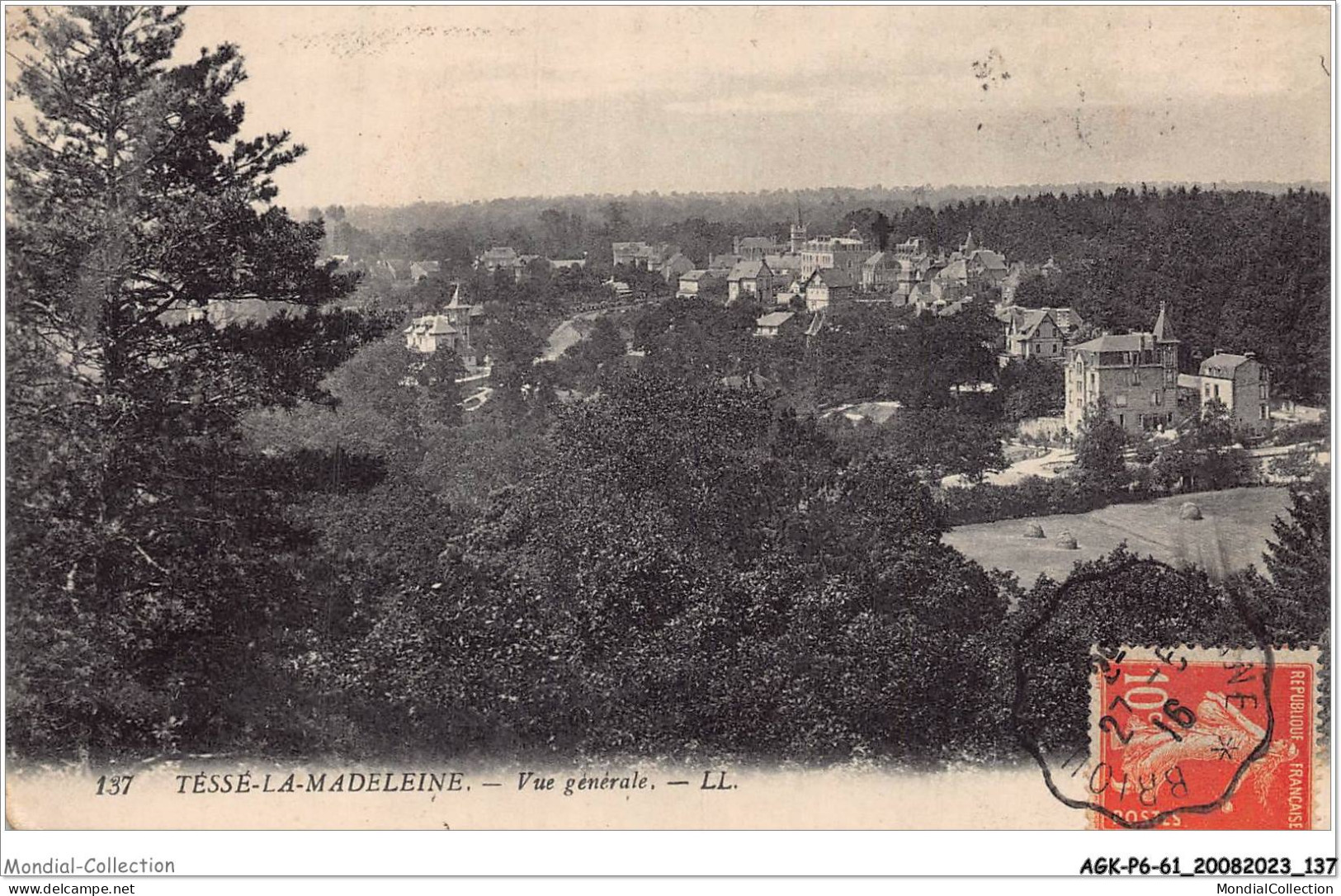 AGKP6-0527-61 - TESSE-LA-MADELEINE - Vu Générale  - Bagnoles De L'Orne