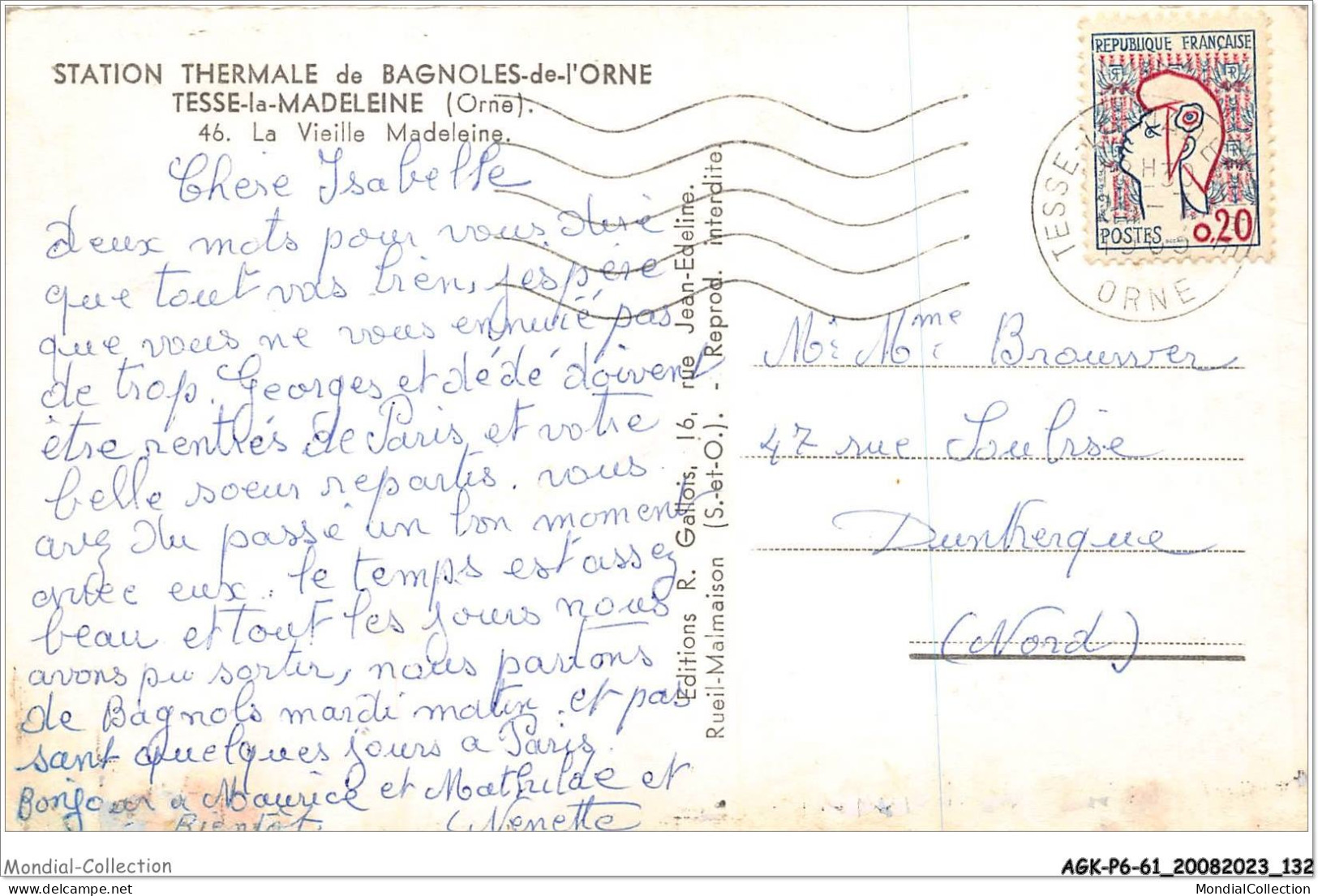 AGKP6-0524-61 - Station Thermale De BAGNOLES DE L'ORNE - TESSE-LA-MADELEINE  - Bagnoles De L'Orne