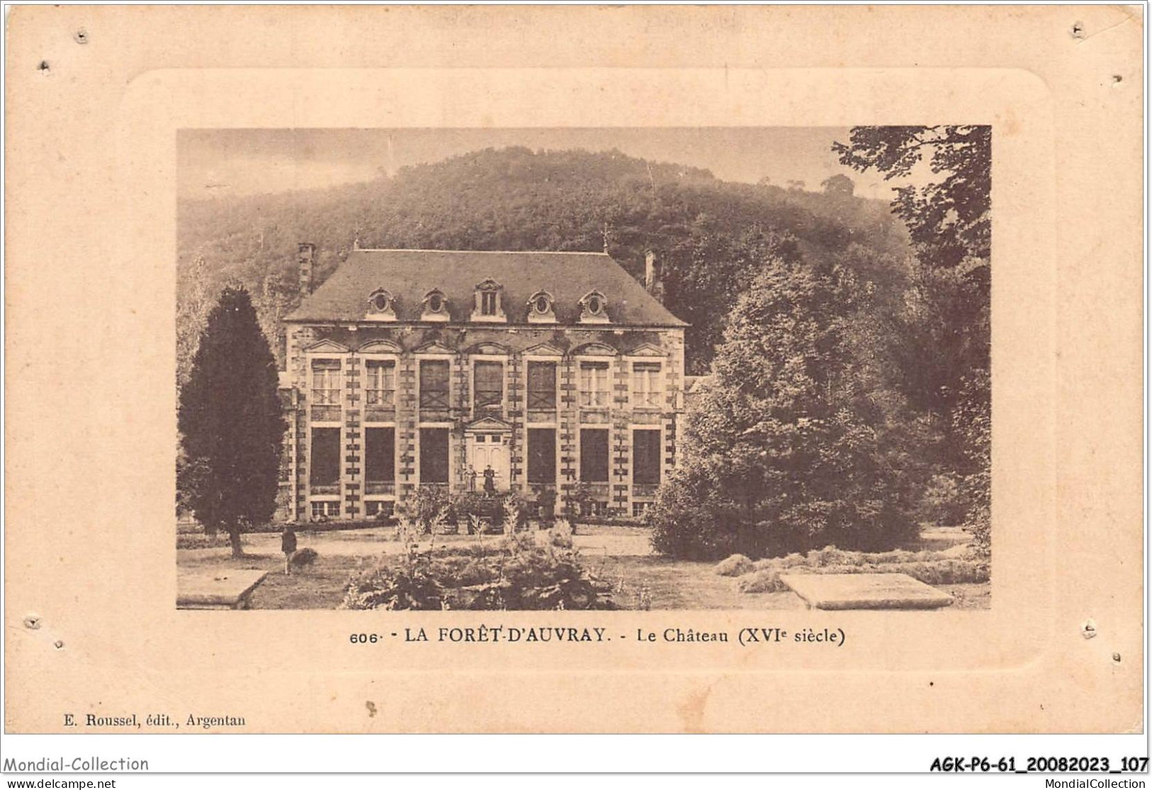 AGKP6-0512-61 - Le Foret D'auvray - Le Chateau  - Autres & Non Classés