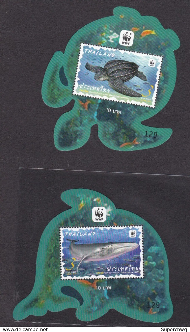 Thailand 2019 WWF Animal Dysplasia,2MS MNH - Tailandia